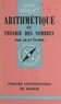 Jean Itard et Paul Angoulvent - Arithmétique et théorie des nombres.