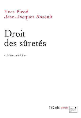 Droit des sûretés 4e édition actualisée