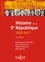 Histoire de la Ve République (1958-2017) 16e édition