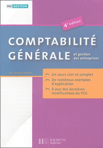 Jean-Jacques Friedrich - Comptabilité générale et gestion des entreprises.
