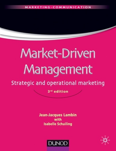 Jean-Jacques Lambin - Marketing-Driven Management - Strategic and operational marketing.