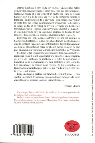 Arthur Rimbaud - Biographie de Jean-Jacques Lefrère - Grand Format - Livre  - Decitre