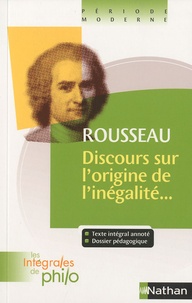 Jean-Jacques Rousseau - Discours sur l'origine et les fondements de l'inégalité parmi les hommes.