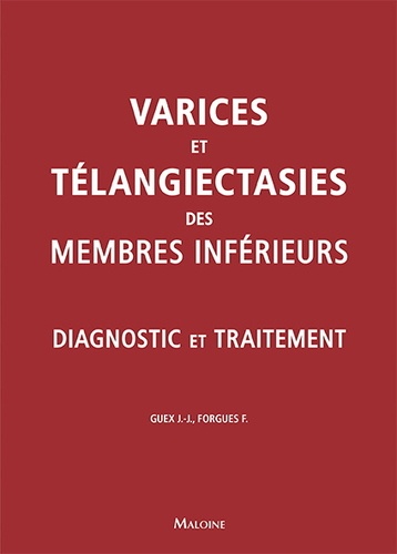 Varices et téléangiecasties des membres inférieurs. Diagnostic et traitement