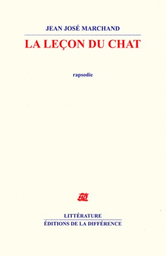 Jean-José Marchand - La leçon du chat - Rapsodie.