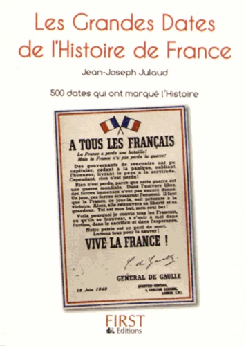 Les grandes dates de l'Histoire de France