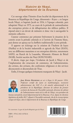 Histoire de Nkayi, département de la Bouenza
