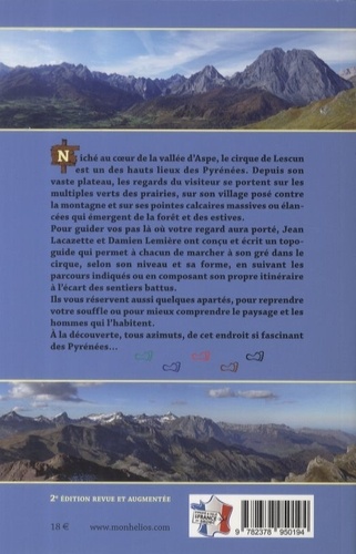 Lescun tous azimuts. Pyrénées Vallée d'Aspe, 128 randonnées et ascensions dans le cirque de Lescun