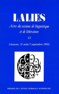 Jean Lallot - Lalies 13.