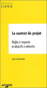 Le contrat de projets