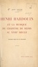 Jean Leflon - Henri Hardouin et la musique du chapitre de Reims au XVIIIe siècle.