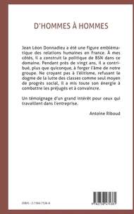 D'Hommes A Hommes. Itineraire D'Un Drh