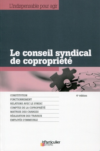 Jean-Léon Gantier - Le conseil syndical de copropriété.