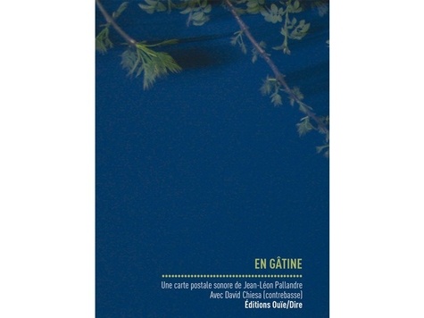 Jean-Léon Pallandre - En gâtine - Carte postale sonore. 1 CD audio