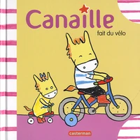 Canaille fait du vélo