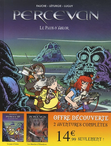 Jean Léturgie et Philippe Luguy - Percevan  : Pack en 2 volumes - Tome 4, Le pays d'Aslor ; Tome 14, Les marches d'Eliandysse.