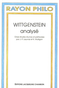 Jean Leyvraz/mulligan - Wittgenstein analysé.