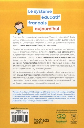 Le système éducatif français aujourd'hui. De la maternelle à la terminale  Edition 2023-2024
