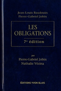 Jean-Louis Baudouin et Pierre-Gabriel Jobin - Les obligations.