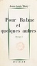 Jean-Louis Bory - Musique... (1) - Pour Balzac et quelques autres.