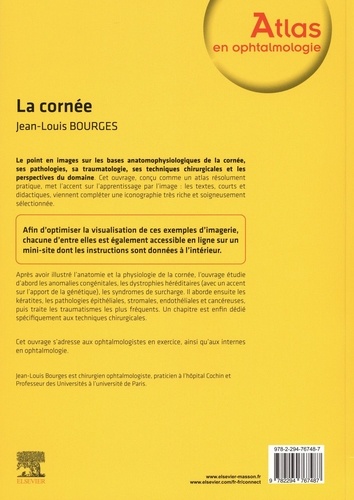 La cornée de Jean-Louis Bourges - Grand Format - Livre - Decitre