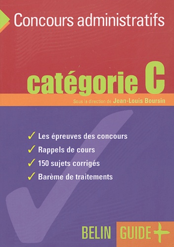 Jean-Louis Boursin - Concours administratifs catégorie C.