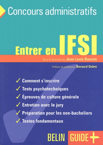 Jean-Louis Boursin - Entrer en IFSI.