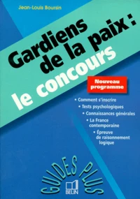 Gardiens De La Paix : Le Concours. Programme 1998