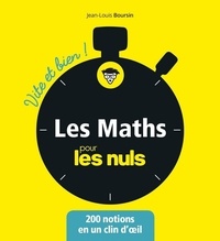 Jean-Louis Boursin - Les maths pour les nuls.