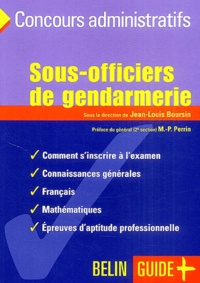 Jean-Louis Boursin - Sous-officiers de gendarmerie - L'examen.
