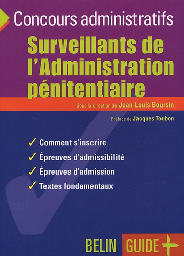 Jean-Louis Boursin - Surveillants de l'Administration pénitentiaire.