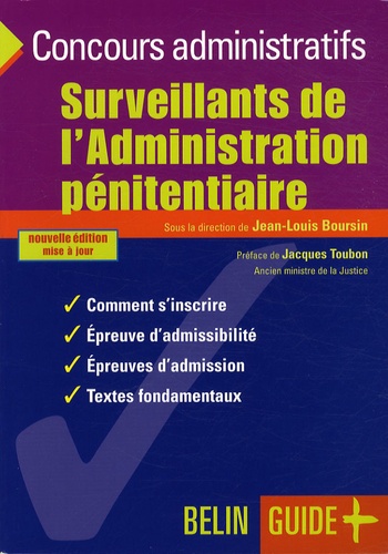Jean-Louis Boursin - Surveillants de l'Administration pénitentiaire.