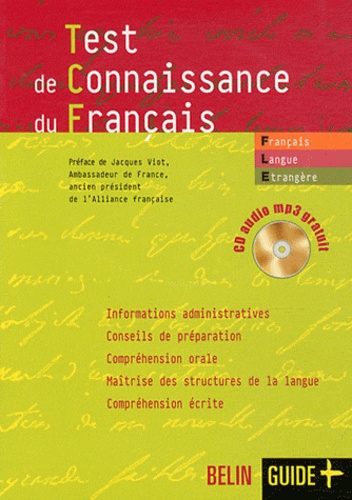 Jean-Louis Boursin - Test de connaissance du français. 1 CD audio MP3