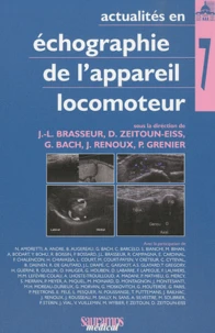 Actualités en échographie de l'appareil locomoteur
