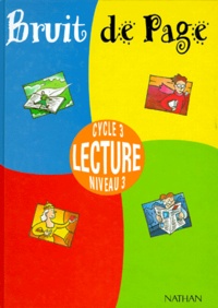 Jean-Louis Cabet et Sylvie Sebag - Lecture - Cycle 3, niveau 3.