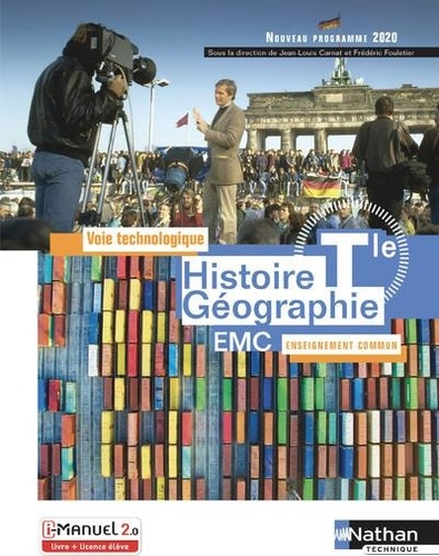 Jean-Louis Carnat et Frédéric Fouletier - Histoire Géographie EMC TLE.