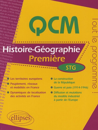 QCM Histoire-Géographie 1e STG