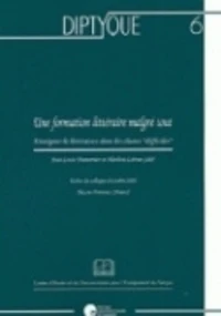 Une formation littéraire malgré tout