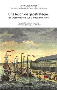 Une leçon de géostratégie : les Observations sur la Russie en 1761