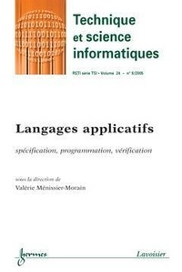 Jean-Louis Giavitto - Langages applicatifs. - Spécification, programmation, vérification.