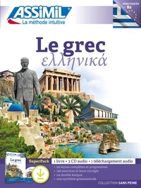 Jean-Louis Guglielmi - Le grec Débutants B2 - SuperPack : 1 livre + 3 CD + 1 téléchargement audio.