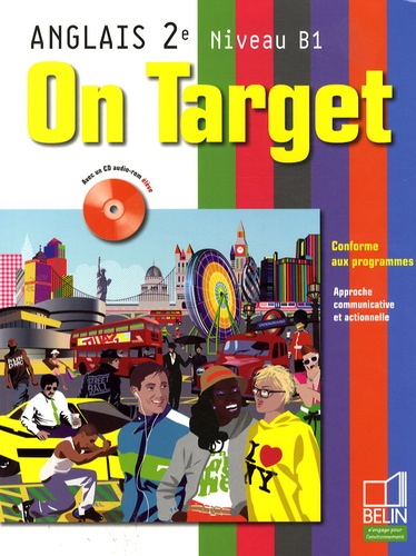 Jean-Louis Habert - Anglais 2e Niveau B1 On Target. 1 CD audio