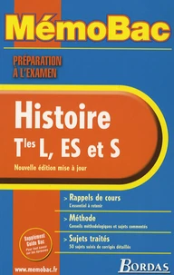 Histoire Tles L, ES et S