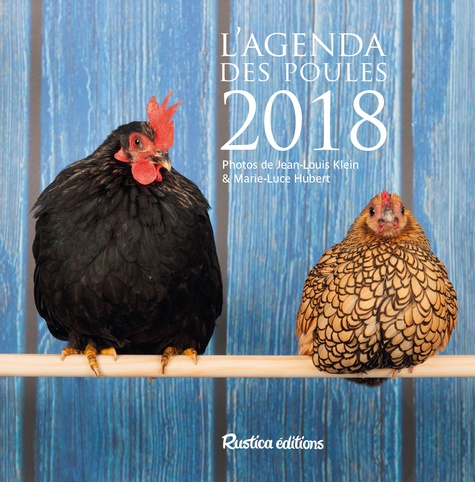 L'agenda des poules  Edition 2018