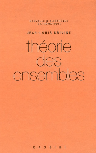 Jean-Louis Krivine - Théorie des ensembles.