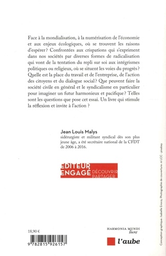 Agir pour un idéal imparfait - Les cheminements... de Jean Louis Malys -  Grand Format - Livre - Decitre