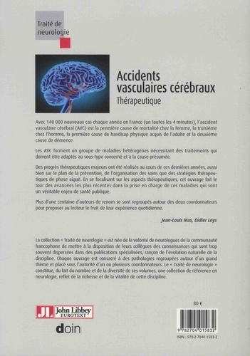 Accidents vasculaires cérébraux. Thérapeutique