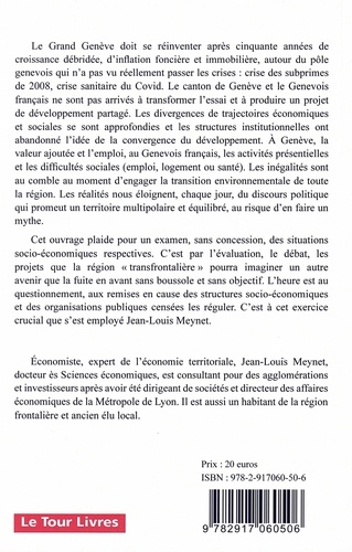 Le mythe du Grand Genève - Essai... de Jean-Louis Meynet - Grand Format -  Livre - Decitre