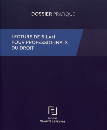 Lecture de bilan pour professionnels du droit