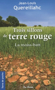Trois sillons de terre rouge
